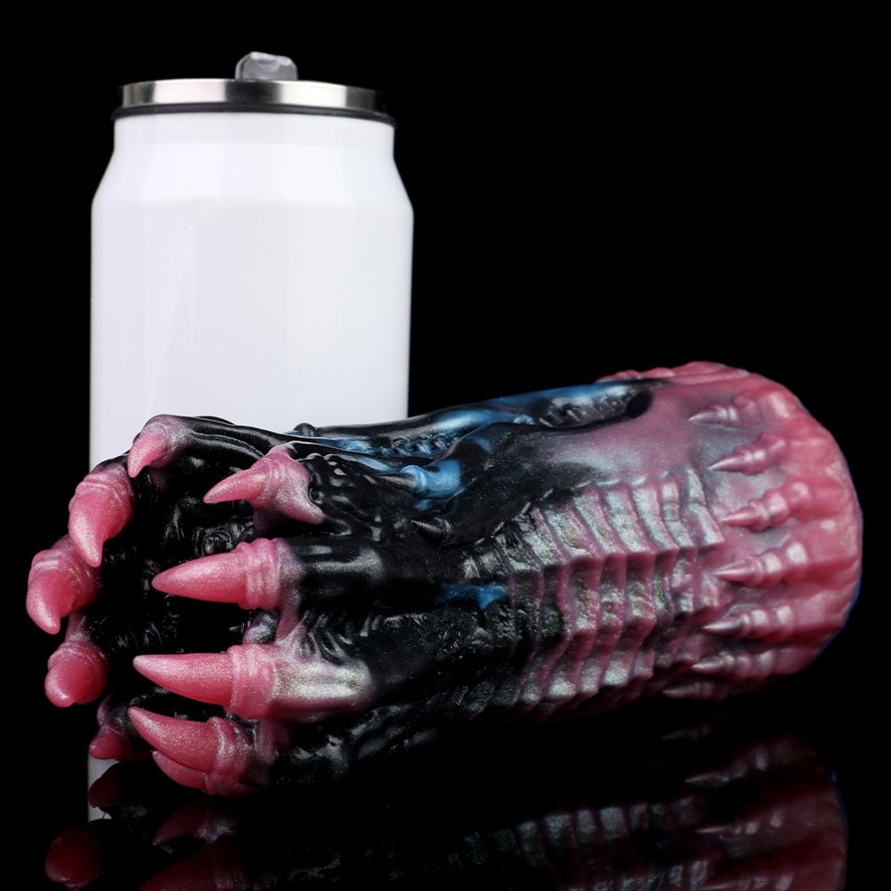 Fantasy Demon Claw Pocket Pussy – Liquid Silicone Male Masturbator for Intense Blowjobs