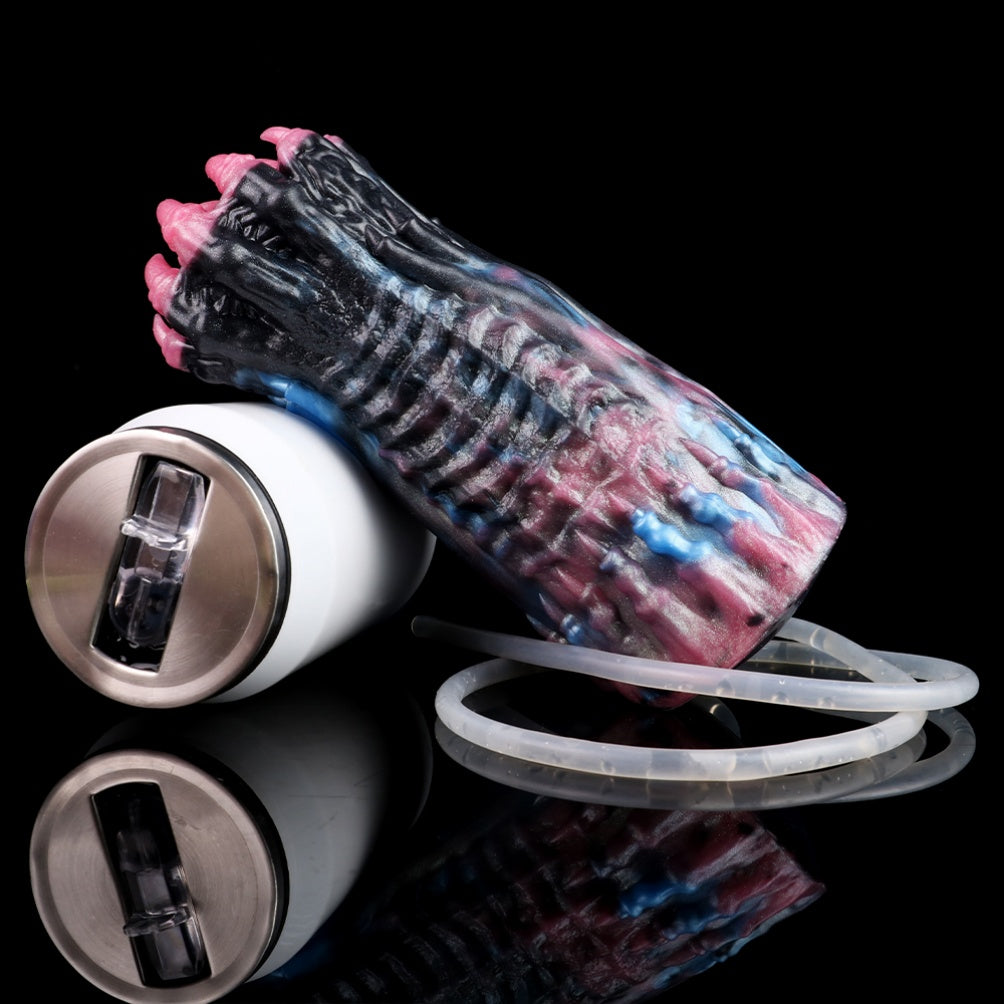 Fantasy Demon Claw Pocket Pussy – Liquid Silicone Male Masturbator for Intense Blowjobs