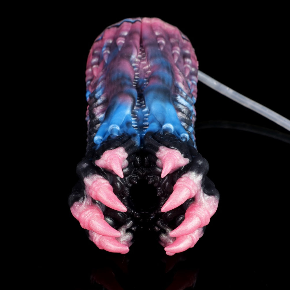 Fantasy Demon Claw Pocket Pussy – Liquid Silicone Male Masturbator for Intense Blowjobs