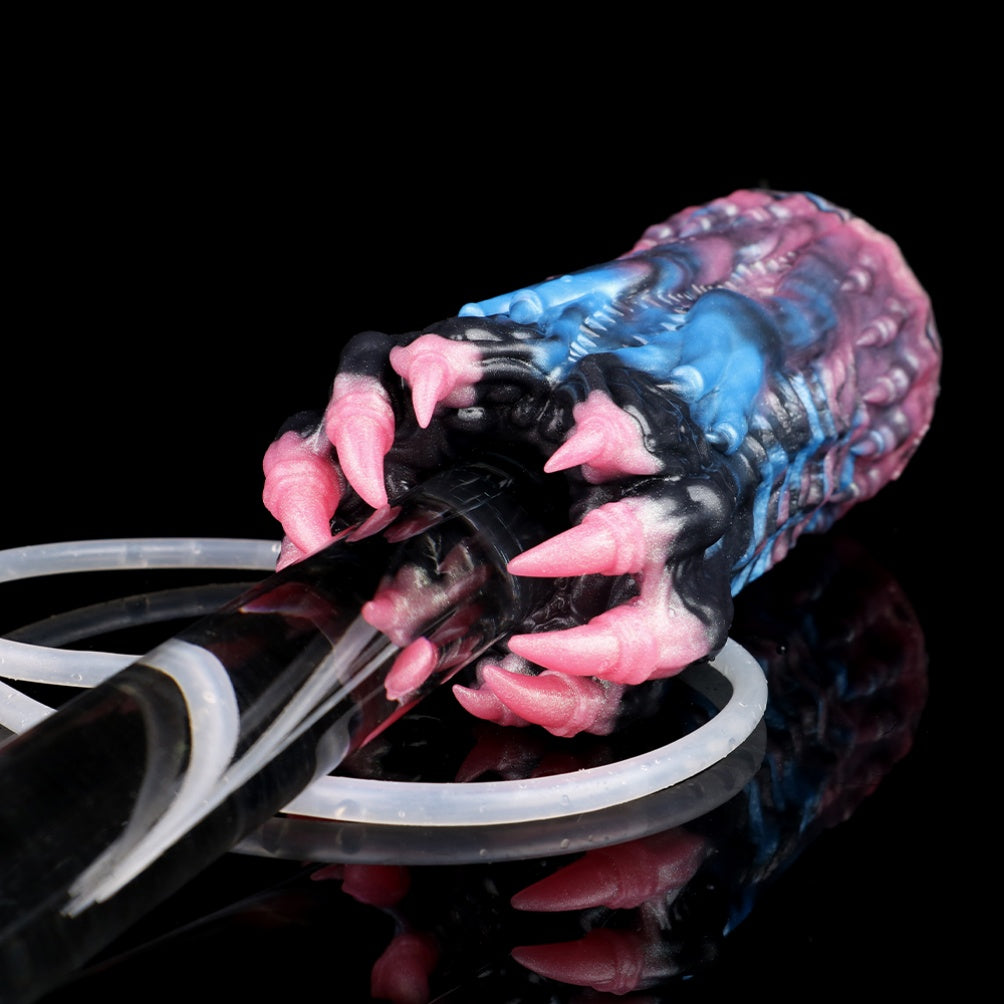 Fantasy Demon Claw Pocket Pussy – Liquid Silicone Male Masturbator for Intense Blowjobs