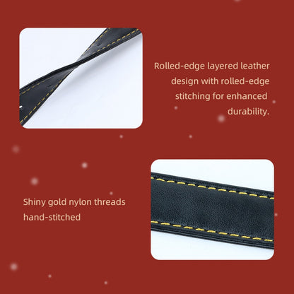 Star and Ladybug Nipple Clamps with Bell and Spike Accents – Adjustable Leather Erotic Jewelry