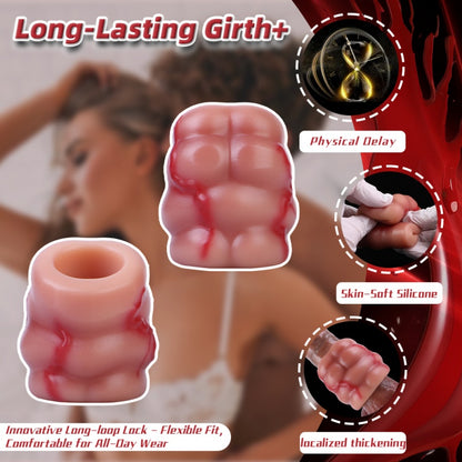 Horsedildo Fantasy Cockring – Power Muscle Penis Extender Sexspielzeug für Männer, schwule Paare