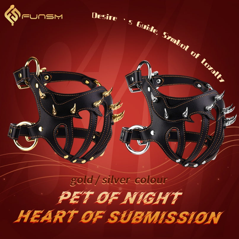 Fantasy BDSM Mask Bettie Bondage - Leather Gear Extreme Restraint Couple Sex Toys