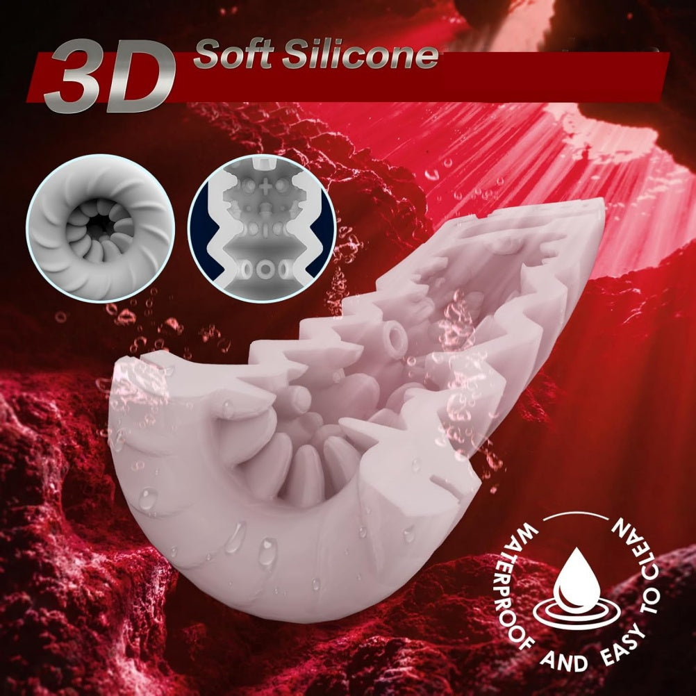 Automatic Male Masturbator Cup - 7-Mode Thrusting & Vibrating Stroker for Blowjob Experience