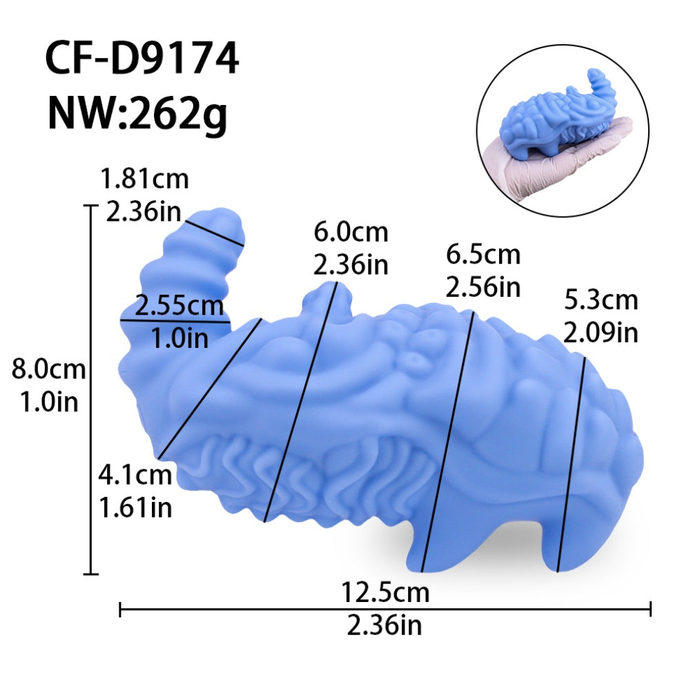 Fantasy Rhino Silicone Grinder Sex Toy – Clitoral Stimulation Vibrator for Women Masturbating