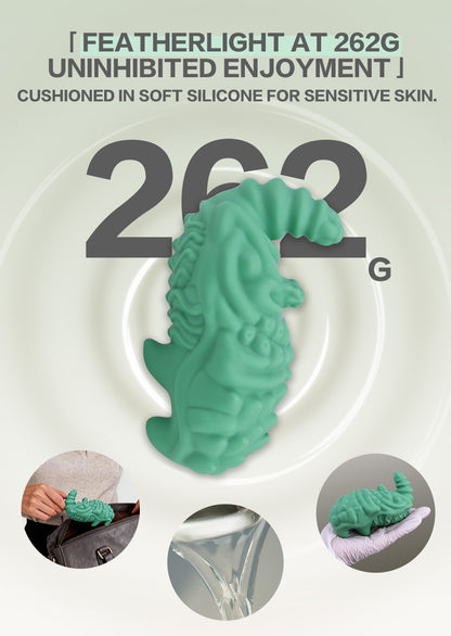 Fantasy Rhino Silicone Grinder Sex Toy – Clitoral Stimulation Vibrator for Women Masturbating