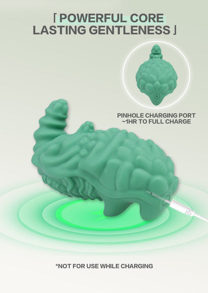 Fantasy Rhino Silicone Grinder Sex Toy – Clitoral Stimulation Vibrator for Women Masturbating