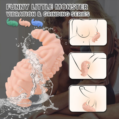 Fantasy Rhino Silicone Grinder Sex Toy – Clitoral Stimulation Vibrator for Women Masturbating