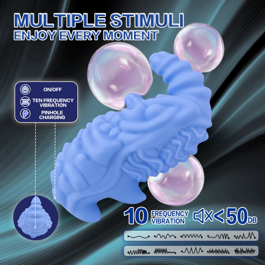 Fantasy Rhino Silicone Grinder Sex Toy – Clitoral Stimulation Vibrator for Women Masturbating