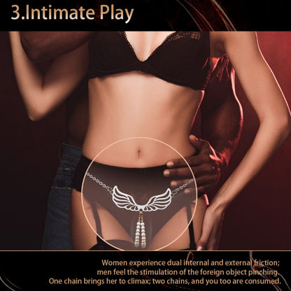 Metal Strapon Crotchless Panties – Breeding Kink Sex & Bettie Bondage BDSM Foreplay Toy