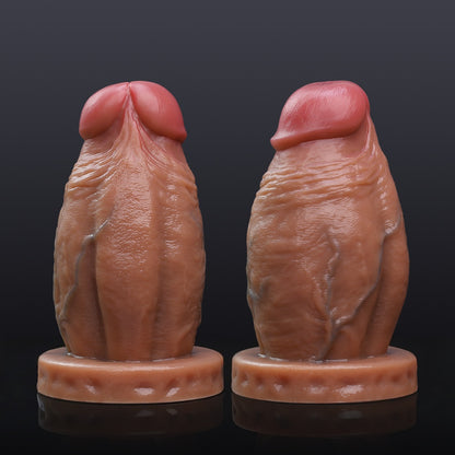 Realistic Giant Dildo for Extreme Expansion – Soft Silicone Monster Cock with Suction Cup