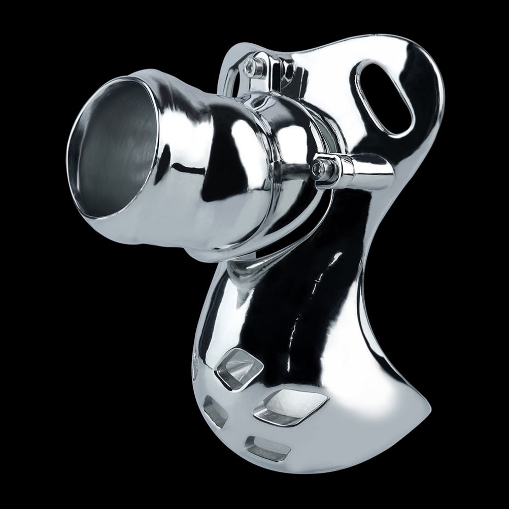 Stainless Steel Strap-On Bondage Sheath Underwear - Penis Lifting and Erectile Support Toy for Men