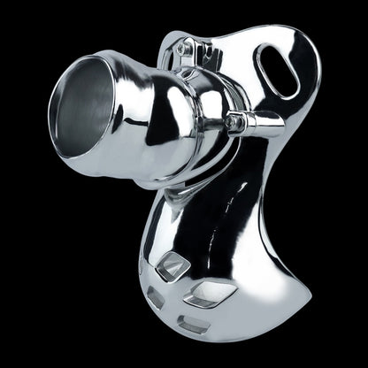 Stainless Steel Strap-On Bondage Sheath Underwear - Penis Lifting and Erectile Support Toy for Men