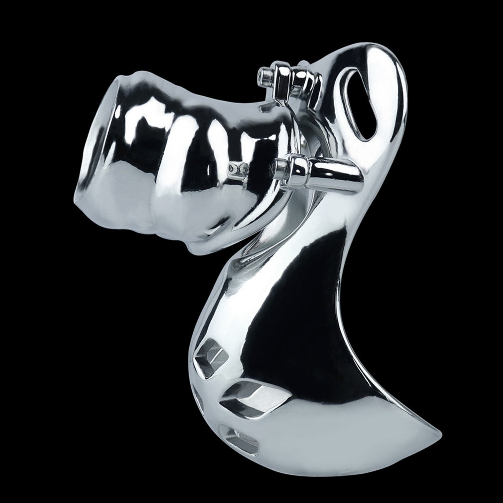 Stainless Steel Strap-On Bondage Sheath Underwear - Penis Lifting and Erectile Support Toy for Men