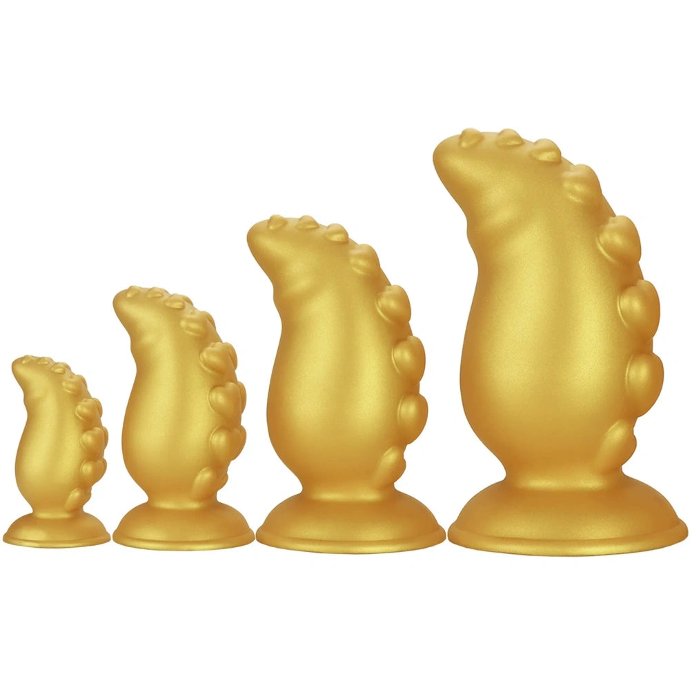 Fantasy-Silikon-Alien-Faust-Dildo – Spiral-Herz-Texturierter Riesendildo für extreme vaginale Dehnung &amp; G-Punkt-Ekstase