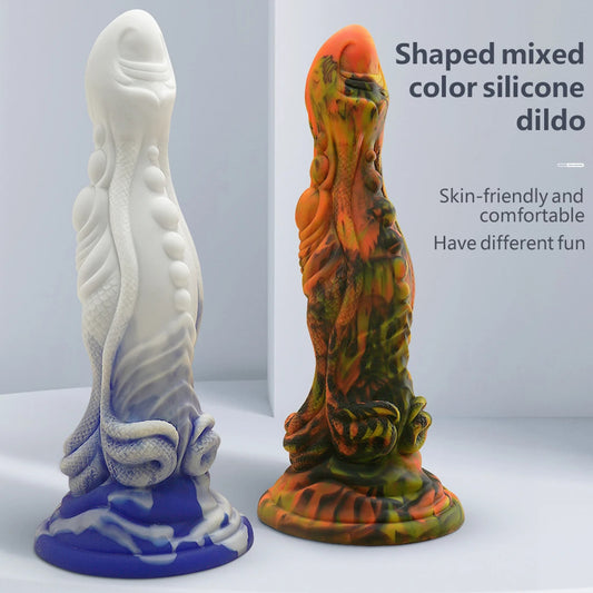 Realistischer Tierdildo – exotische Silikon-Analdildos, Dilatator, Buttplug, Sexspielzeug