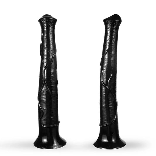 Énorme gode cheval - 15 pouces de long gode animal plug anal jouets pour adultes