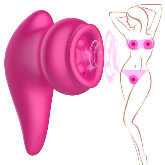 Clitoral Sucker Female Sex Toys - Best Vibrating Panty Vibrator Nipple Clamp
