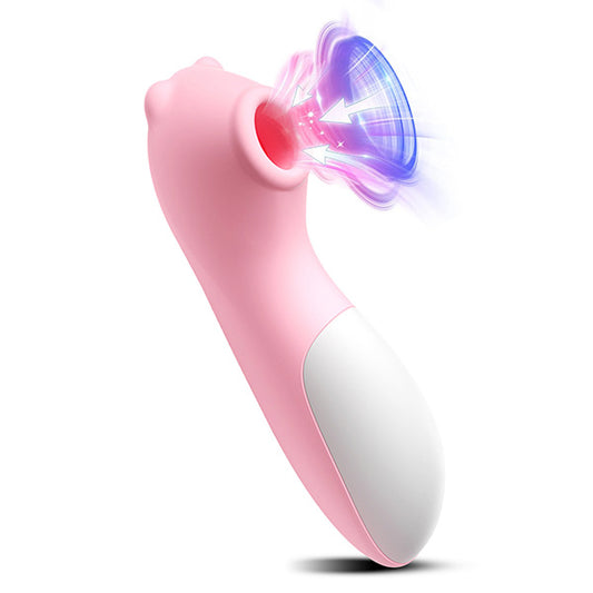Clit Sucking Stimulator - Fantasy Bear Pocket Clitoral Vibrator Gift Female Sex Toy