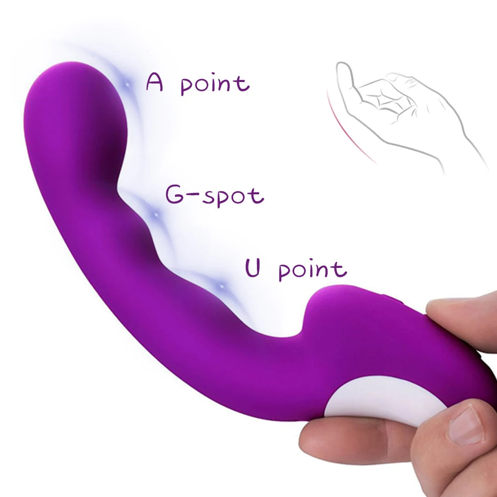 Fingervibrator-Prostata-Massagegerät – 30 intensiver G-Punkt-Stimulator, vibrierender Buttplug