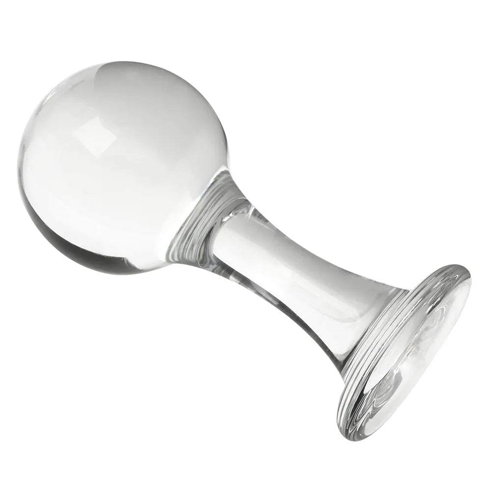 Glass Dildo Butt Plug - 40-60mm Big Ball Pyrex Crystal Anal Plug Sex T Domlust Glass Dildo Butt Plug - 40-60mm Big Ball Pyrex Crystal Anal Plug Sex T Domlust