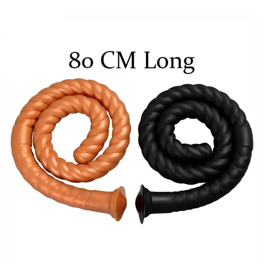 Grand cheval en silicone Didlo - 31 pouces Double extrémité gode Plug Anal Couple jouets sexuels