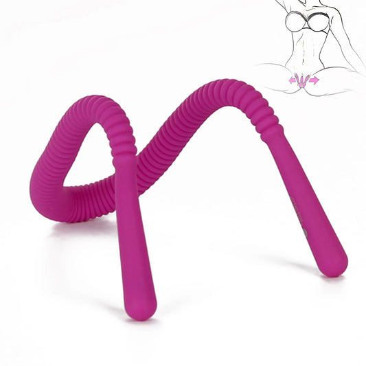 Écarteur de lèvres vaginales pour femme, dilatateur anal, spéculum vaginal en silicone, jouets sexuels pour l'anatomie féminine
