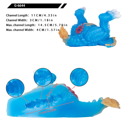 Azure Dragon Beast Fantasy Mini Sex Doll – Alien Pocket Pussy Platinum Silicone | Domlust