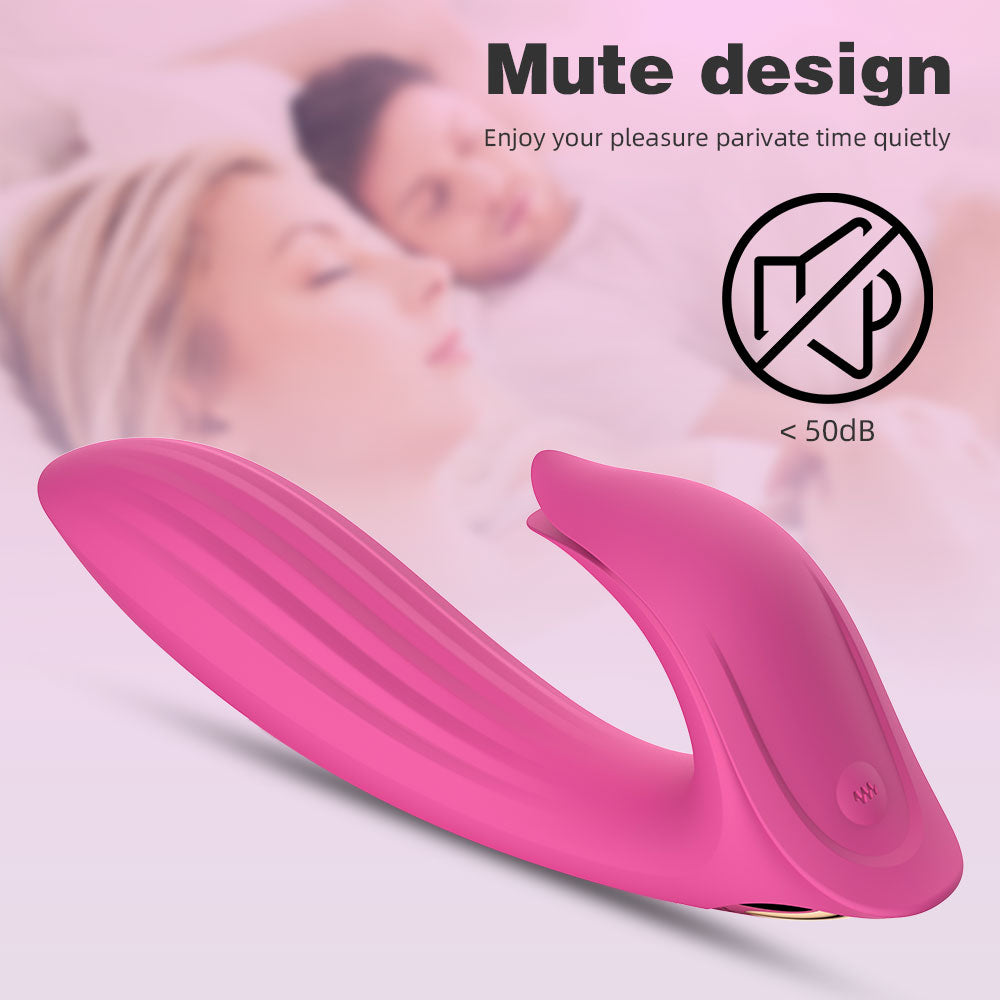 Clit Clamps G Spot Vibrator - Double End Clitoral Female Sex Toys