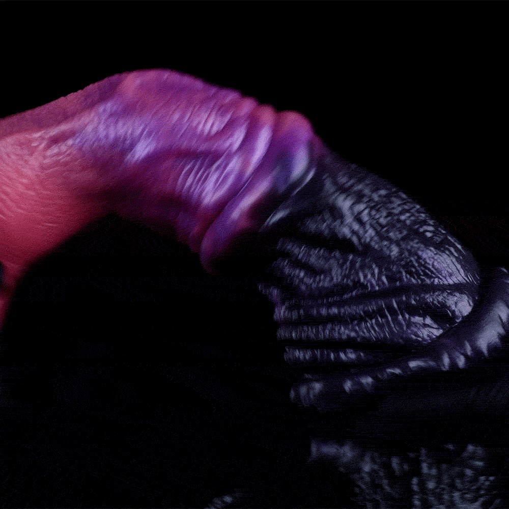 Equine Inferno: Dual-Density Platinum Silicone Horse Dildo for Hands-Free Fantasy Play