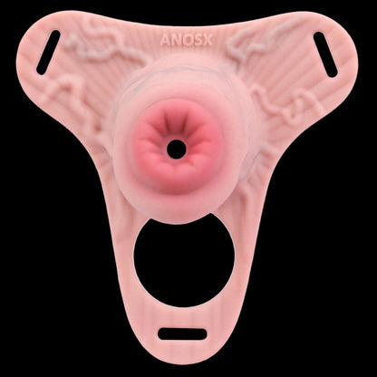 Keuschheitskäfig zur Erektionsfesselung für Männer – Realistischer Penis-Harness-Extender aus Silikon