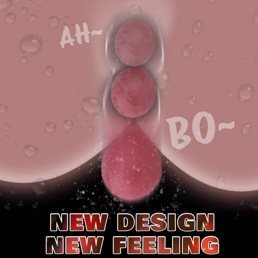 Ovipositor Dildo Realistic Silicone Fantasy Egg-Laying Sex Toy