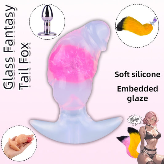 Fantasy Realistic Anal Plug Dildo Masturbation Toy – Strap-On Restraint Anal Gape Pleasure