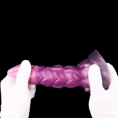 Inflatable Dragondildo Anal Butt Plug - Fantasy Pruple Dildo Vaginal Women Masturbation