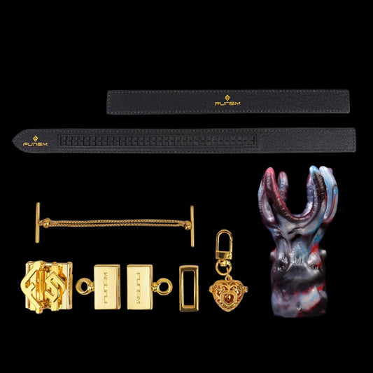 Fantasy Octopus Vertical Gag Bettie Bondage Kit – Liquid Silicone Strap-On BDSM Toy