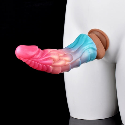 Neon Silicone Penis Enlargement Sleeve - Male Enlargement and Thickening Physical Sex Toys