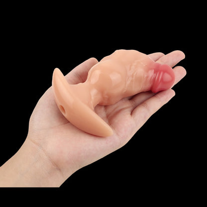 Fantasy Realistic Anal Plug Dildo Masturbation Toy – Strap-On Restraint Anal Gape Pleasure