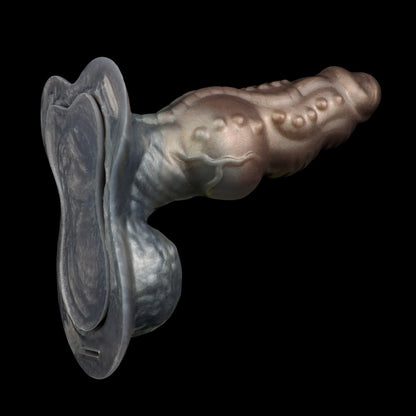 Girth-Enhancing Alien Fantasy Penis Sleeve - Wearable Silicone Cock Extender & Strap-On Harness