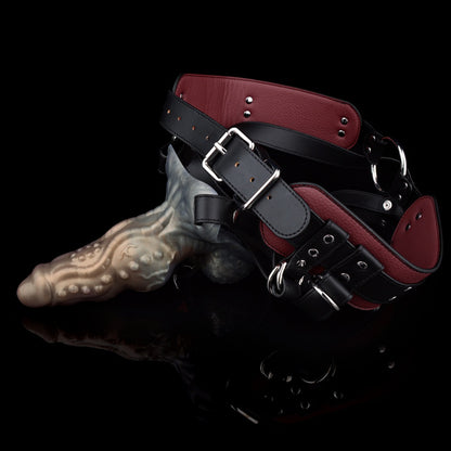 Girth-Enhancing Alien Fantasy Penis Sleeve - Wearable Silicone Cock Extender & Strap-On Harness