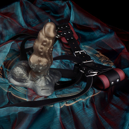 Girth-Enhancing Alien Fantasy Penis Sleeve - Wearable Silicone Cock Extender & Strap-On Harness