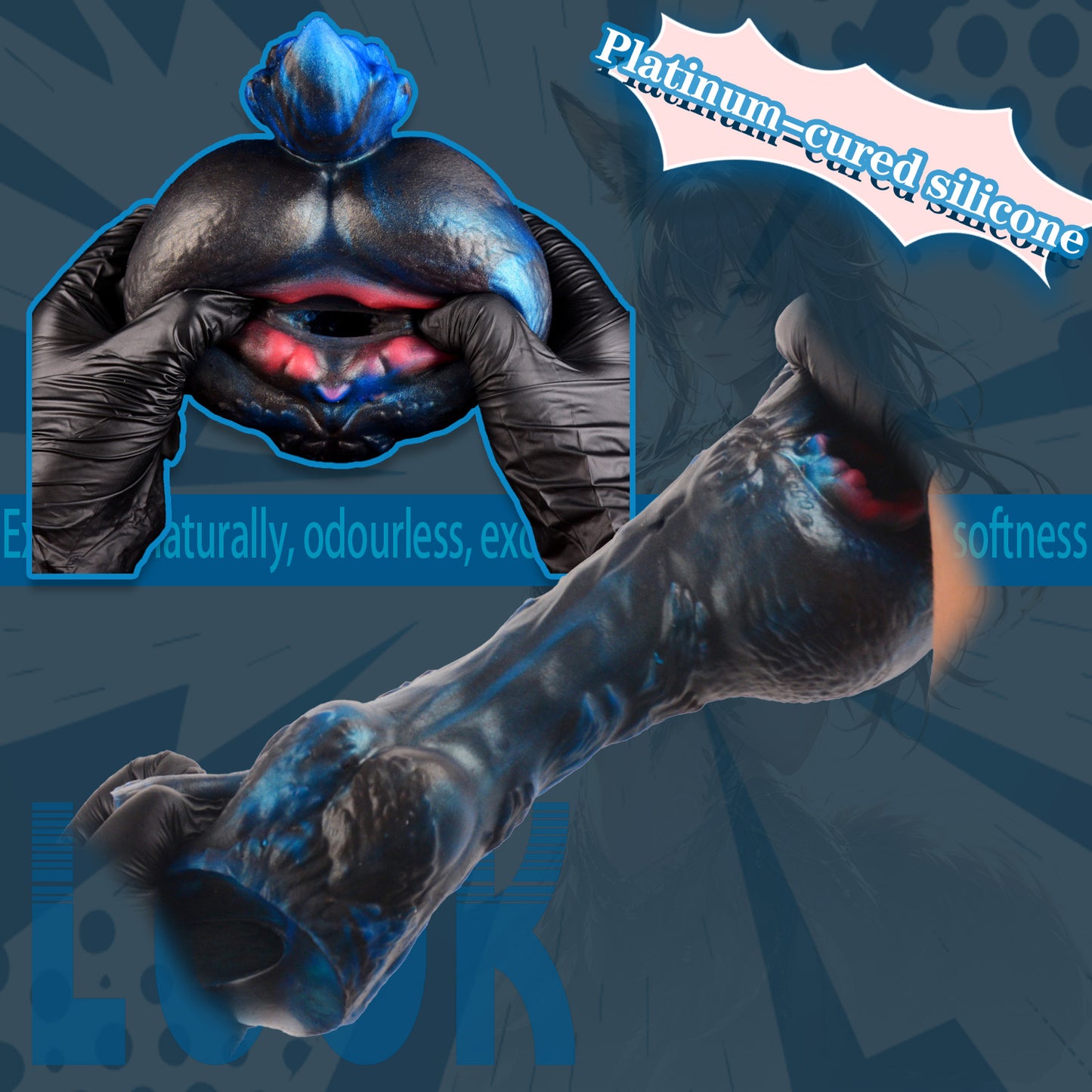 Nurturer Priest Alien Torso Pocket Pussy | Dual-Channel Male Masturbator