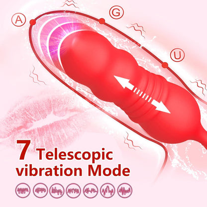 Doppeldildo-Vibrator zur Stimulation der Klitoris – G-Punkt-Stimulator, Geschenk für Frauen