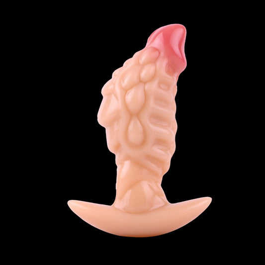 Realistic Anal Dildo Butt Plug Bondage Set – Silicone Dual-Use Anal & Vaginal BDSM Toys