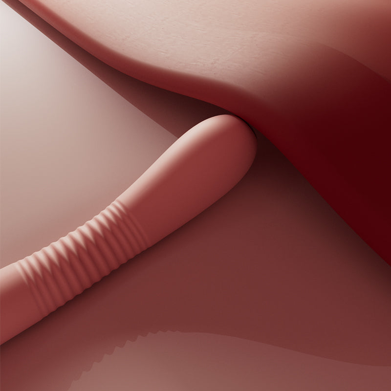 Endoskopischer vibrierender Dildo, Analspielzeug – 360° biegbarer Wärme-Endoskop-Vibrator, Masturbator für Frauen