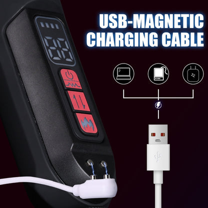 Realistic Flesh Silicone Thrusting Dildo Machine - Multifunctional Vibration Female Masturbation Climax Toy