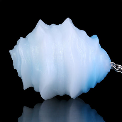 Platinum Silicone Anal Plug, Fist Dildo & Ball Gag in 4 Sizes — Spiral Marine Egg