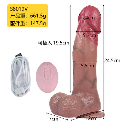 Realistischer Dildo mit Vibrationsfunktion und Fernbedienung – Lebensgroßer Penis-Masturbationsvibrator für Frauen