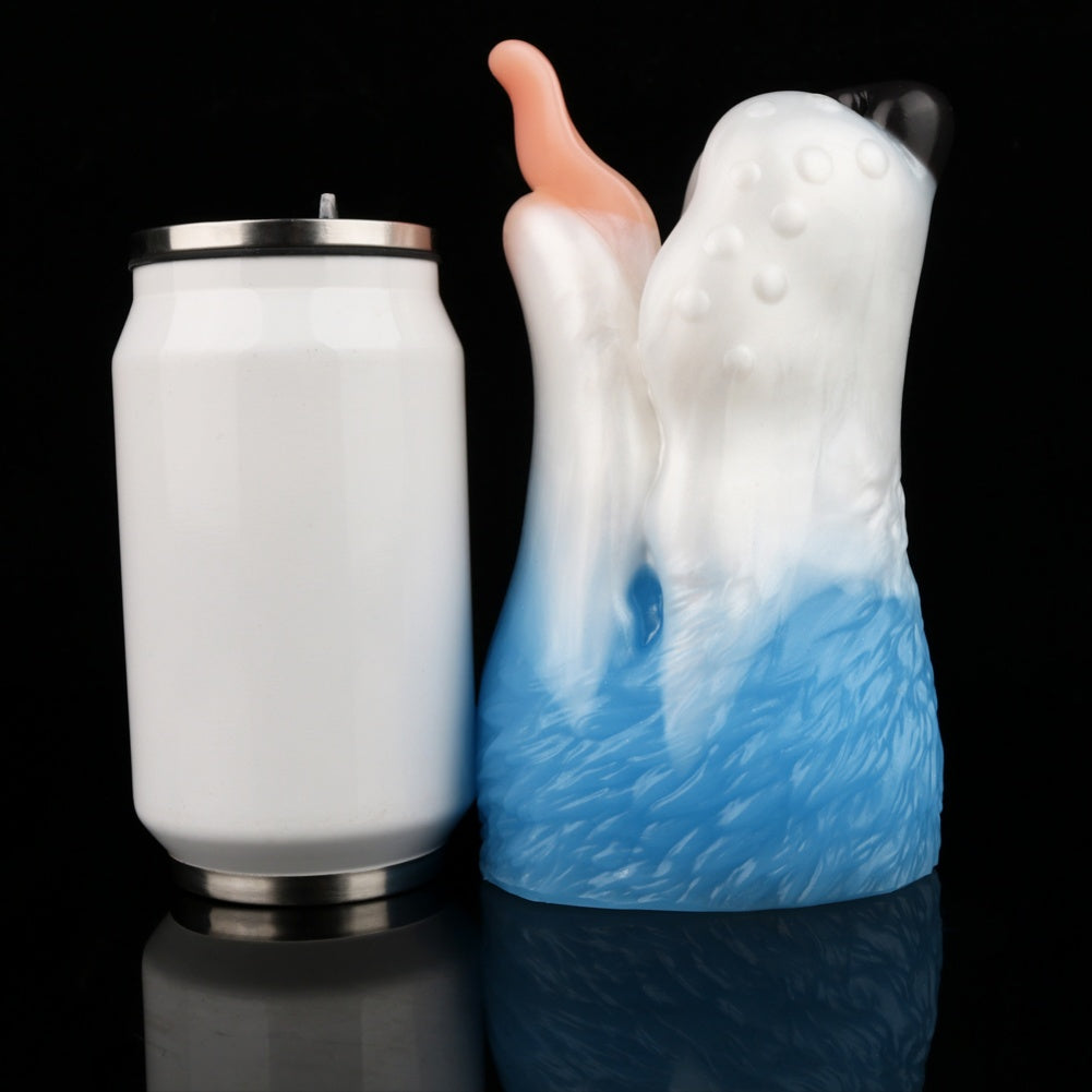 Fantasy Dog-Mouth Blowjob Pocket Pussy - Penis Insertion Massage Silicone Masturbation Toy