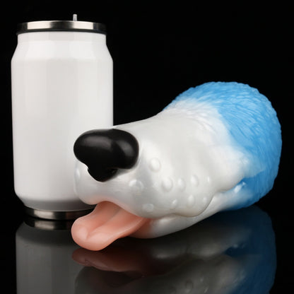 Fantasy Dog-Mouth Blowjob Pocket Pussy - Penis Insertion Massage Silicone Masturbation Toy