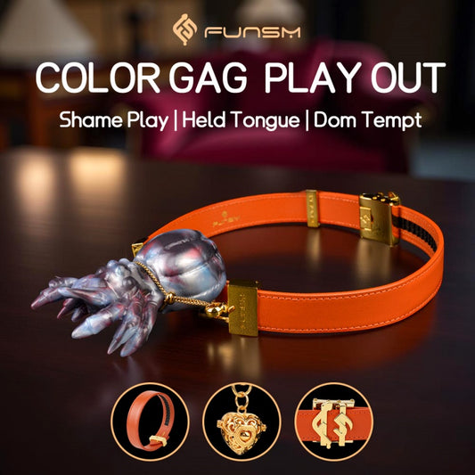 Tarantula Fantasy Silicone Ball Gag Bondage Set – Ideal Strap-on BDSM Training Toy for Women